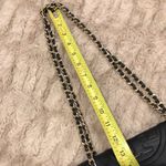 Tory Burch  Black Fleming Art Deco Diamond Quilted Crossbody Shoulder Bag Clutch Photo 9