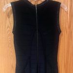 Bebe  Mesh Studded Bandage Bodycon‎ Sleeveless Mini Dress Black Size Small Photo 7