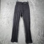 Madewell  Jeans 90s Straight Streetwear Casual Utility‎ Black Women Size 2/25 Photo 2