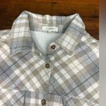 No Comment  Plaid Sherpa-Lined Button Down Shacket Photo 2