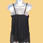 Croft & Barrow  new black lace style flyaway front swimsuit! Photo 4