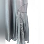 PCGAGA L Tennis Dress Black Women's Fitted Outfit White Ruffle Skirt Trim Size L Photo 3