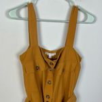 Anthropologie First Monday Sunshine Button-Front Romper Photo 2