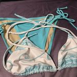 Victoria's Secret Victoria’s Secret baby blue abstract drawstring bikini Photo 5