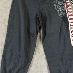 Adidas M Women Elastic Waist Drawstring Knit Jogger Cropped Track NC State Photo 0