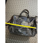 MZ Wallace MZ Wallace Black Nylon Coated Canvas Satellite Britt Tote Bag Purse Photo 10