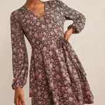 Boden Tiered Mini Jersey Dress size us 6P Pink Photo 0