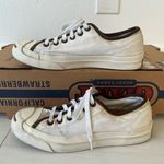 Converse Jack Purcell White Brown Sneakers Photo 6