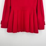 VTG Miss Sixty M60 coat large double breasted peacoat wool blend fit n flare red Photo 5