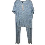AQUA  Bloomingdales NWT lounge pj pajama pants + top set XL Photo 1