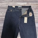 Levi's 512 Dark Wash Perfectly Slimming Straight Leg High Rise Jeans 12 M 31 New Photo 3