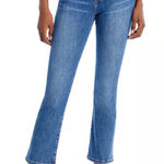 Veronica Beard  Carly High Rise Cropped Kick Flare Jeans in Sierra Photo 0