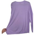 Talbots NWT  Womens Lightweight Button Cardigan Sweater Lavender Purple Size 3XP Photo 7