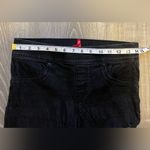 Spanx Ankle Skinny Distressed Vintage Black Jeans Women’s M Petite Pull On Photo 6