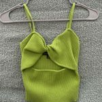 Cotton Candy LA Green Cross Top  Photo 1