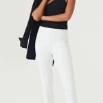 Spanx NWT On-the-Go Ankle Slim Straight Pants Classic White Photo 0