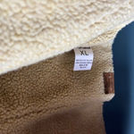 Driftwood NWT Blue Denim Fleece Lined Button Down Jean Jacket Vest Women’s XL Photo 9