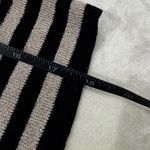 J.Crew Black and Tan Sparkly Cotton Blend Gauze Sweater Tee Photo 14