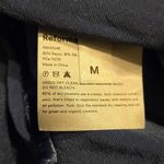 Reformation Boheme Dress Danube Blue Mini Velvet Wrap V Neck Tie Size M Photo 6