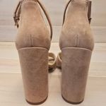 Sam Edelman {10} Yancy Block Heel Ankle Strap Sandal in Golden Caramel Suede Photo 6