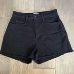American Apparel High Waisted Denim Shorts Photo 0