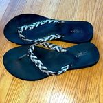Sonoma  Black Braided Thong Flip Flops- Possible Size 8.5/9? Photo 1