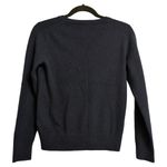 Quince Womens Pullover Sweater Navy Blue 100% Cashmere Long Sleeve V Neck XS Photo 1