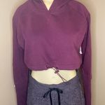 Gymshark Purple Size Small Crop Hoodie Photo 1
