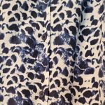 AQUA Stylish Blue Print Women's Top Photo 2