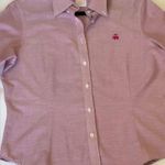 Brooks Brothers  Pink 346 Non Iron tailored fit Long Sleeve Button Down shirt 10 Photo 1
