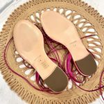 NWOT Idore Pink Metallic Leather Lace Photo 8