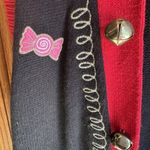 Christmas Sweater Vest 99 Jane Street Jingle Bells Long Length Sz M Ugly Sweater Red Size M Photo 1