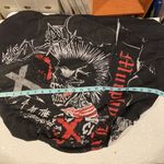 The Kooples Vintage Punk Graphic Sweatshirt Oversize Hoodie Detach Neckl… Photo 9