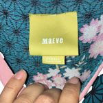 Maeve  Anthropologie floral bird geometic art tunic cold shoulder top 756 Photo 5