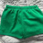 Green Sweatshorts Photo 1