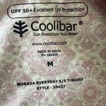 Coolibar UPF 50+ Morada Everyday T Shirt Womens M Pink Mosaic Bamboo UV Protect Size M Photo 8