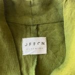 Offon Olive Green Linen Cropped Jumpsuit Photo 2