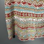 Alfred Dunner  Earth Tones Tribal Print Button Up Shirt - 18 - Women's Plus Size Photo 2