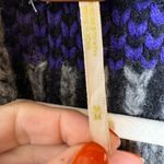 Free People Gretal Swing Hoodie Gray Knit Boho Artsy Textured Cardigan M Size M Photo 5