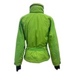EandO E+O RECCO Neon Green Belted Winter Ski Coat Technical Outerwear Alpine 8 Photo 3