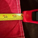 D & Co Red Denim Floral Print 3 Button Jacket. 2 Small Front Pockets Sz 3X. Photo 13