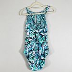 Tommy Bahama Island Cays Monarch Reversible One-Piece Swimsuit Women's Size M Photo 3