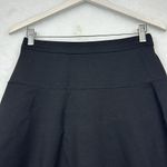 Banana Republic Ponte Fit and Flare Knit Black Mini Skirt Women’s Sz 2 Photo 3