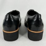 Rebecca Minkoff Polly Leather Wedge Oxfords Black 8M Photo 3