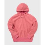 Nike  Mini Swoosh Oversized Plush Hoodie in Archaeo Pink Photo 4