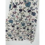 American Eagle  AEO Blue Purple Floral Button Front Mini Dress Women's Size XXS Photo 2