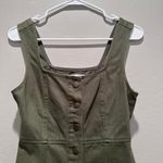Urban Outfitters  Green Overall Mini Dress Sz 2 Photo 4