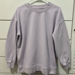 Lululemon  Perfectly Oversized Crew Light Lavender Photo 1