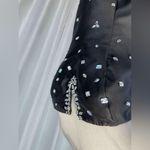 Maniju  Black Strapless Jewel Rhinestone Mini Dress Photo 5