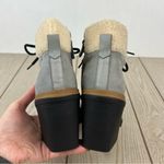 Dr. Scholls For the Love Lace-up Heel Booties 10M Soft Grey Faux Leather $130 Photo 7